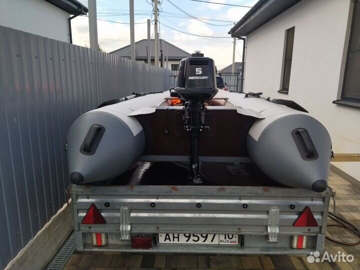 Надувная лодка пвх с мотором