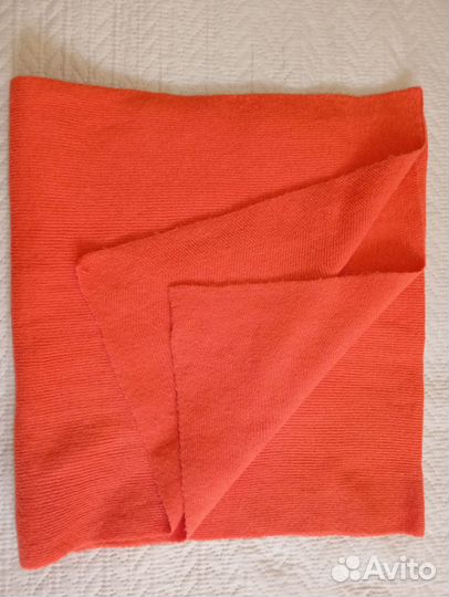 Палантин-шарф теплый