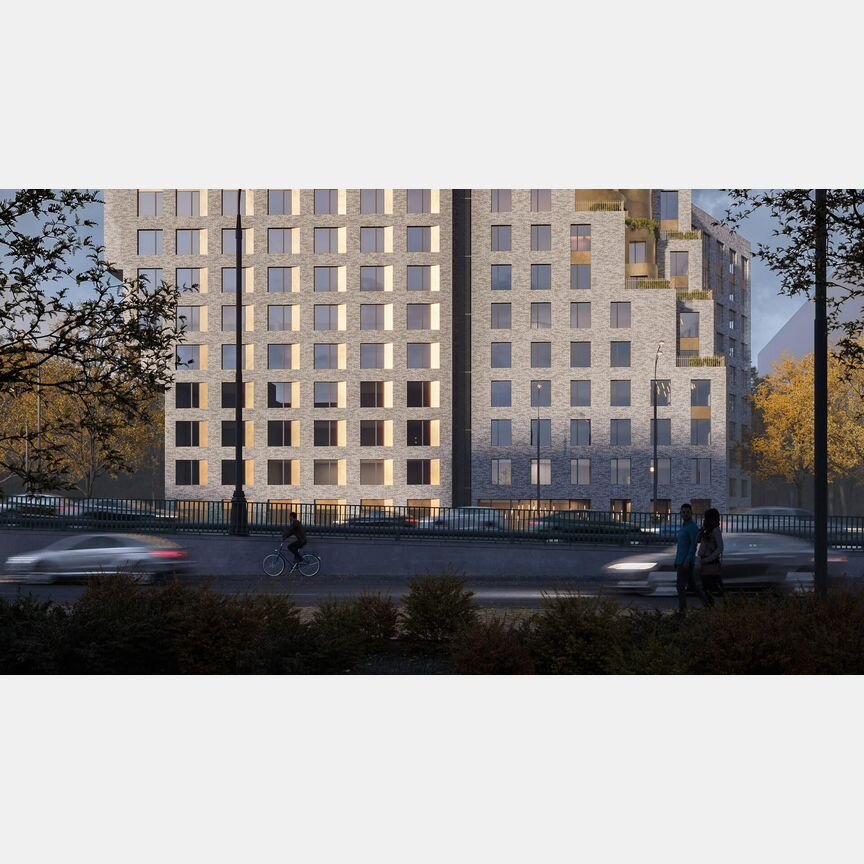 1-к. апартаменты, 54,6 м², 10/10 эт.