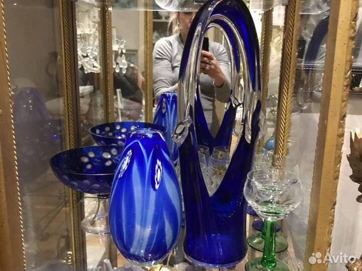 Муранское стекло цветной хрусталь