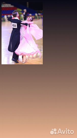 Платье для бальных танцев ю2