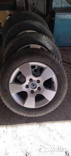 Колеса оригинальные шкода r15