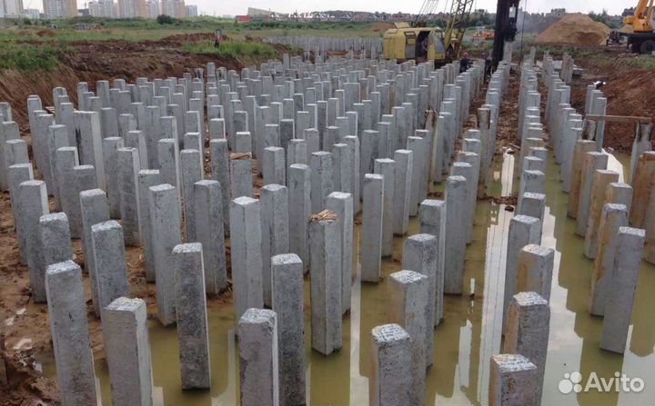 Жб Сваи / Железобетонные сваи