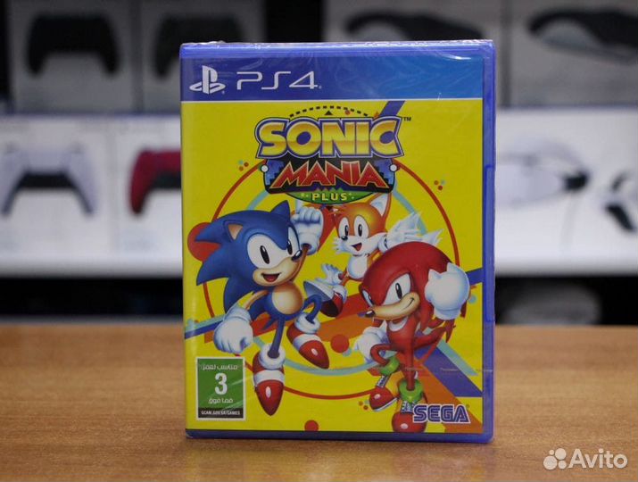 Sonic Mania Plus (PS4, английская версия)