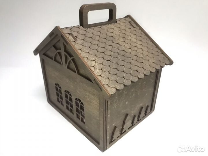 Коробочка подарочная новогодняя