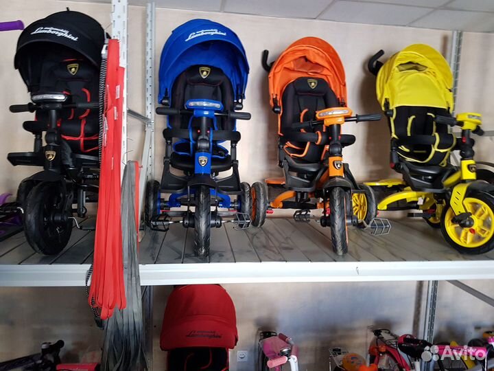 Велосипеды трехколесные Lamborghini