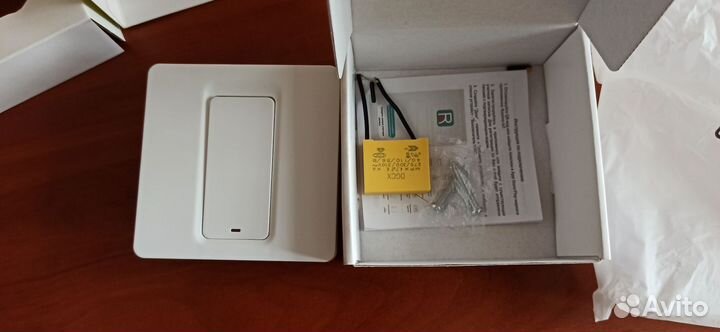 Умный выключатель Roximo, Wi-Fi, однокнопочный