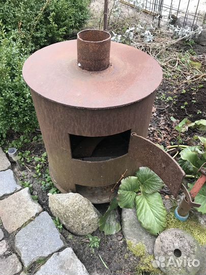 Печка буржуйка бу