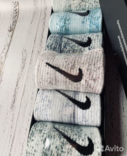 Носки Nike Tye-Dye мужские в коробке