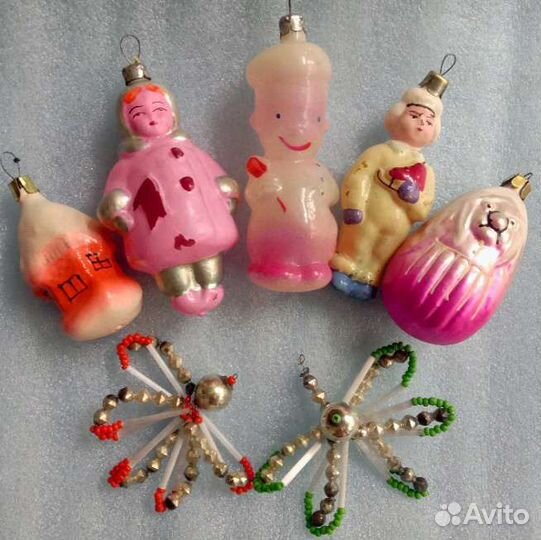 Елочные игрушки СССР
