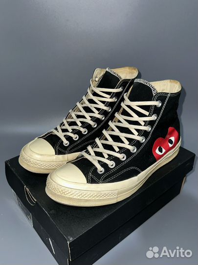 Кроссовки Converse x Comme Des Garcons оригинал