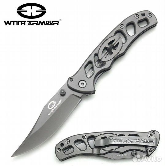Складной нож WithArmour Alligator WA-046GY
