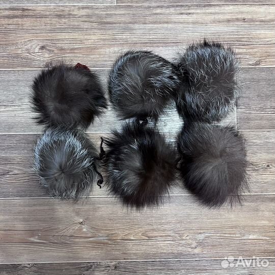 Помпон. Мех натуральный