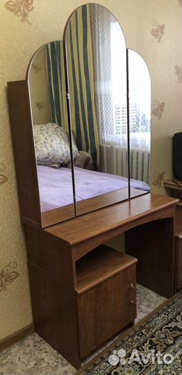 Трюмо трельяж с зеркалом Шатура