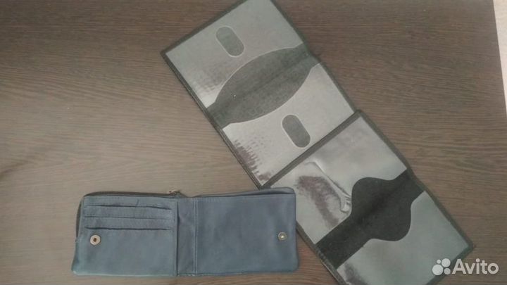 Набор: обложка на паспорт 2 шт + кошелек