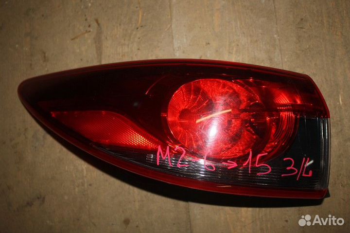 Фонарь задний наружный левый mazda 6 GJ (2012—2015