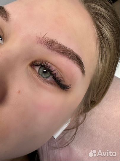 Модель на наращивание ресниц аниме