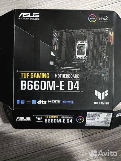 Материнская плата Asus Tuf gaming B660 - E D4