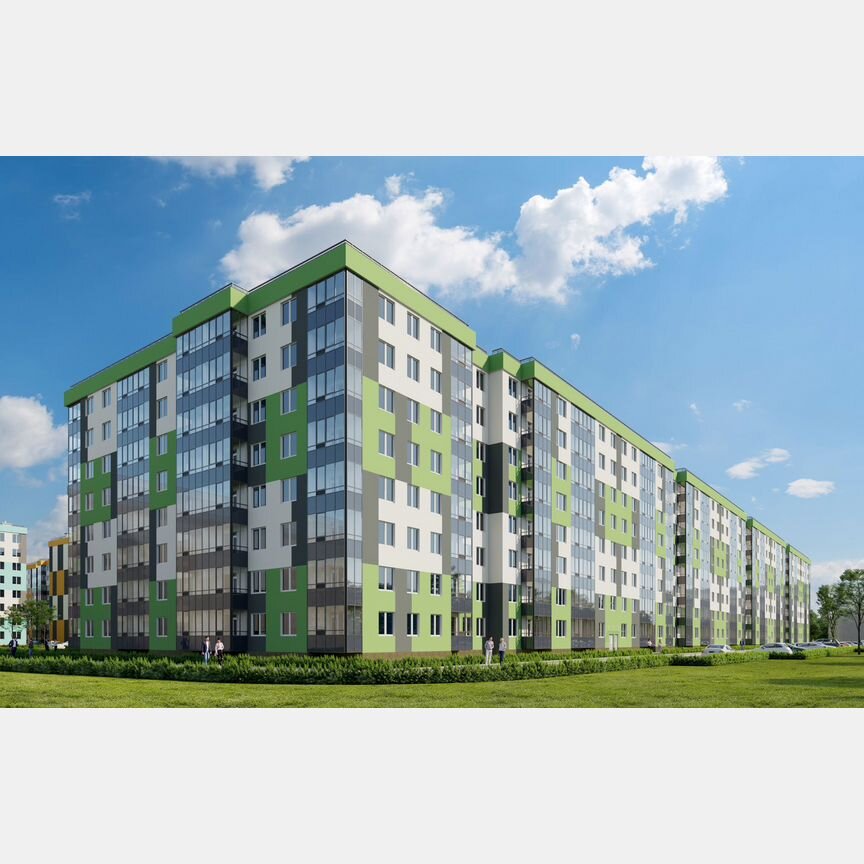 2-к. квартира, 60 м², 4/8 эт.
