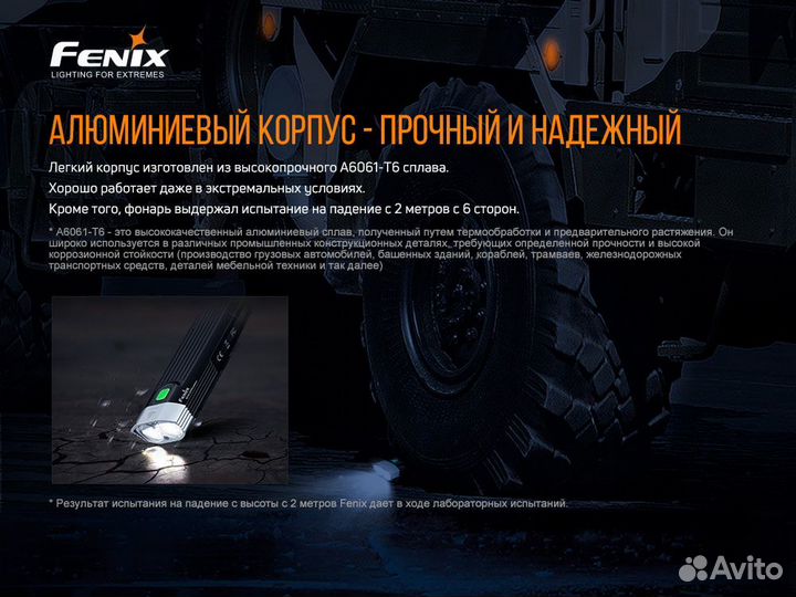 Велофара Fenix BC30V20