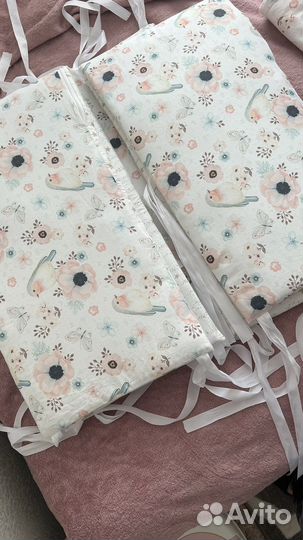 Бортики в кроватку