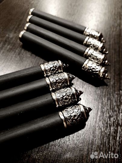 Газыри литые бесшовные на деревянной палочке