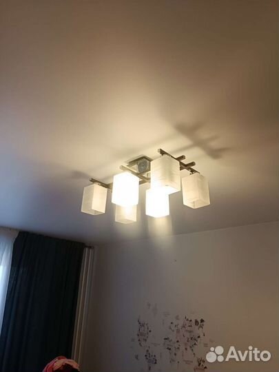 Люстра потолочная бу