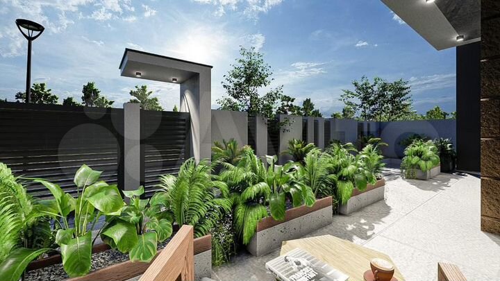 Дом 180 м² на участке 4 сот.