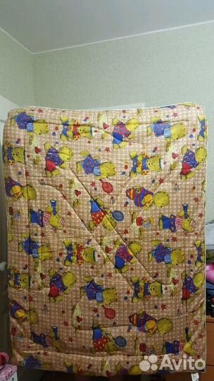 Детское одеяло из натуральной овчины