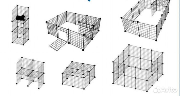 Вольер для кошек, собачек, кроликов, хомяков и т.д