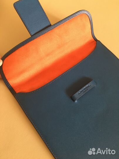 Чехол папка для планшета Lancel кожаный