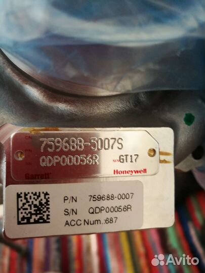 Турбина mercedes sprinter W906 оригинал новая