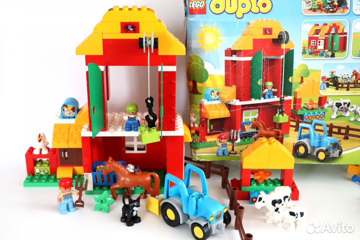 Конструктор lego День на ферме duplo 10869