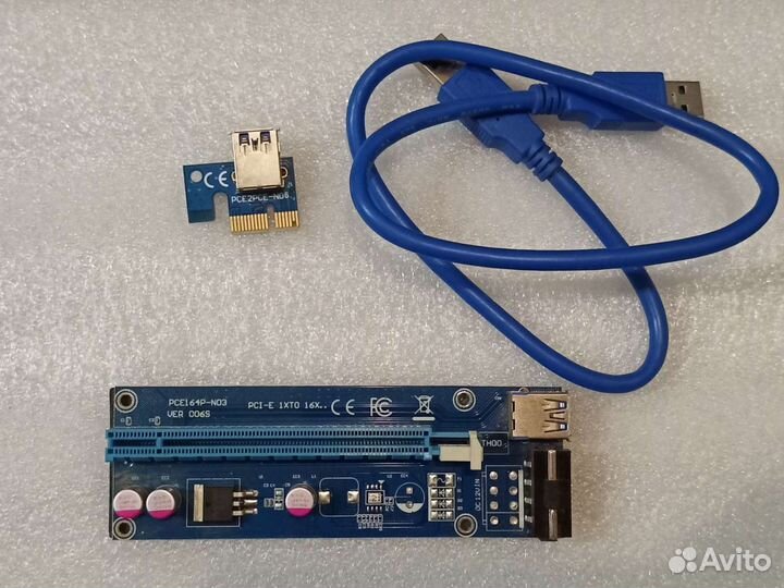 Райзер riser pci-e VER006 USB 3.0
