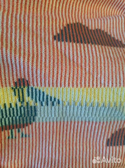 Шикарный вязаный плед Frugi и простынь