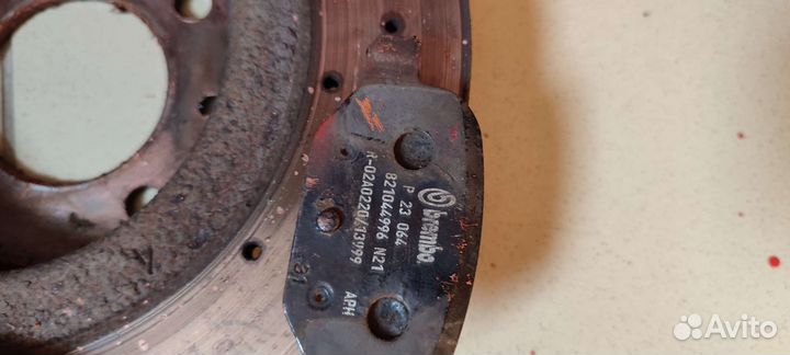 Задние тормозные диски лада веста