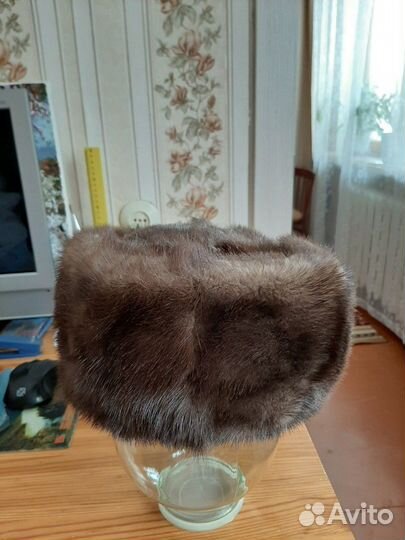 Женская норковая шапка