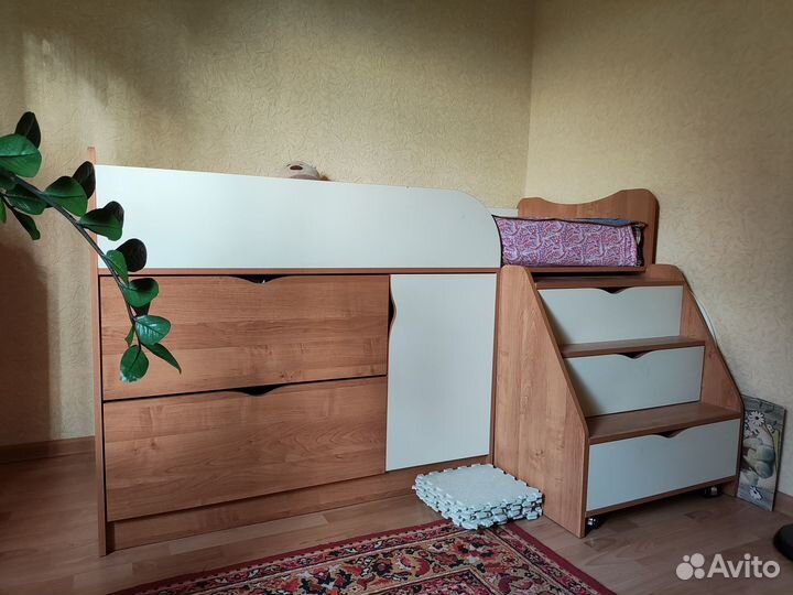 Детская кровать чердак