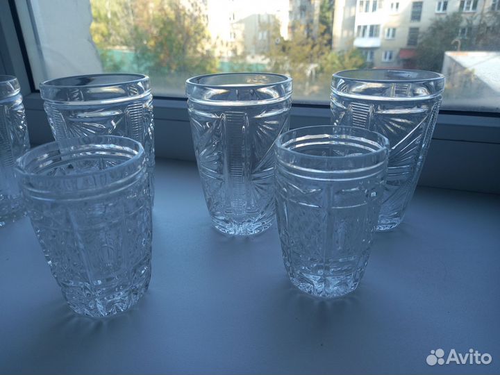 Хрустальные стаканы