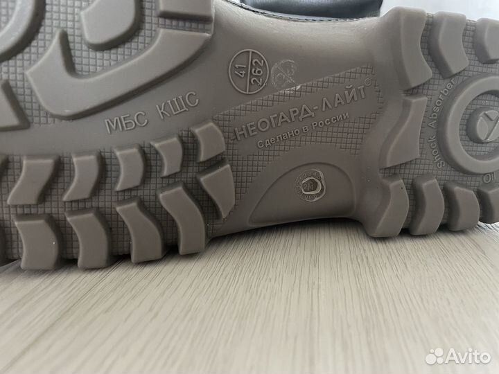 Сапоги кожаные (летние) - (техно-авиа)