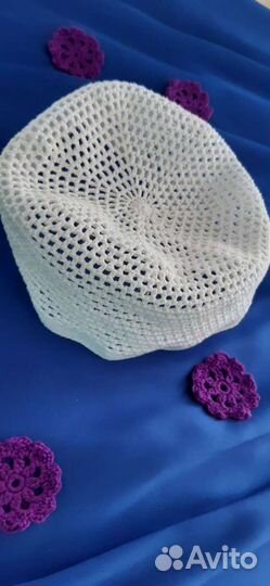 Вяжу беретки,шапочки,тюбетейки крючком