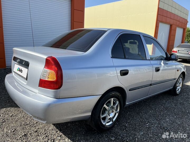 Hyundai Accent 1.5 МТ, 2007, 202 400 км