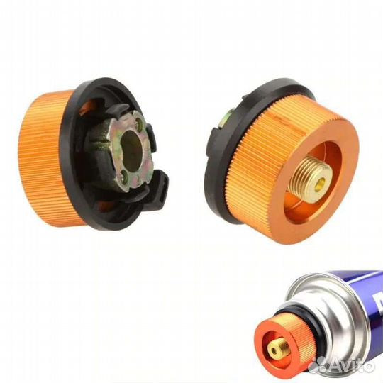 Переходник с резьбы на цанговый балон