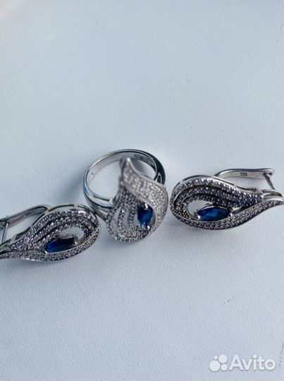 Серебряные серьги