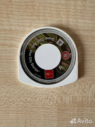 Диск Игра PSP GTA Vice City Stories VCS Лицензия