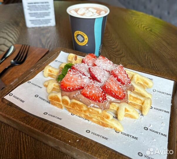 Франшиза кофейни 2 в 1 - Кофе и Вафли