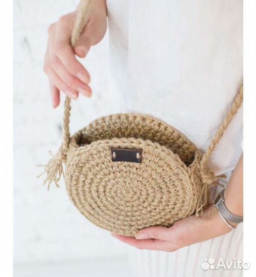 Сумка Ронда (Поле/polehome) джутовая