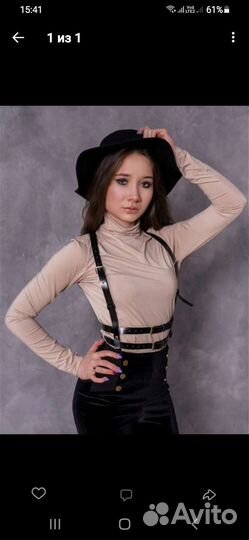 Ремень женский портупея