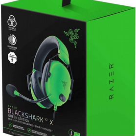 Razer BlackShark V2 X зеленые