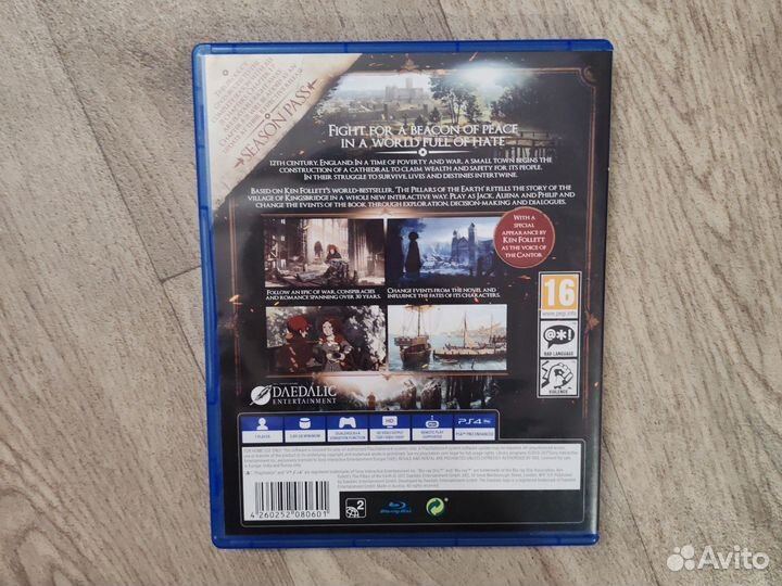 Игра The Pillars of the Earth PS4